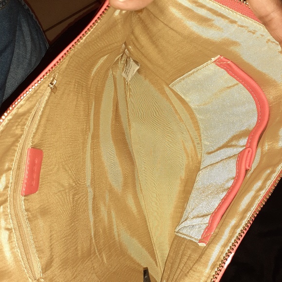 Neon Orange Clutch  bsg - Picture 3 of 3